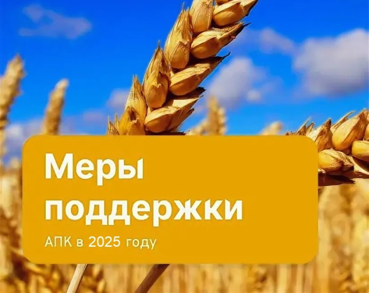 Меры государственной поддержки агропромышленному комплексу Республики Бурятия в 2025 году.