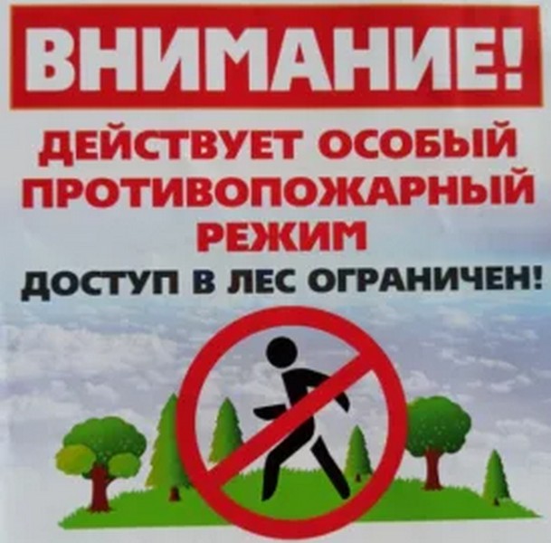 ПАМЯТКА  гражданам в условиях особого  противопожарного режима.