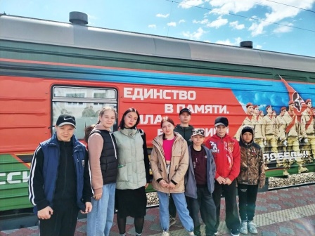 Уникальный агитационный поезд Министерства обороны РФ «Единство в памяти. Сила в подвиге» сделал остановку в Северобайкальске.
