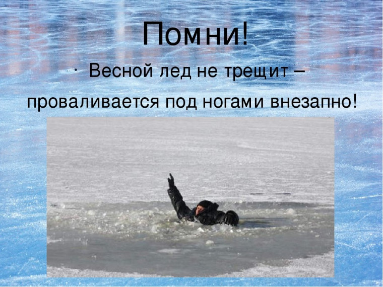 ПАМЯТКА по безопасности на водных объектах в весенний период.. ПАМЯТКА по безопасности на водных объектах в весенний период..