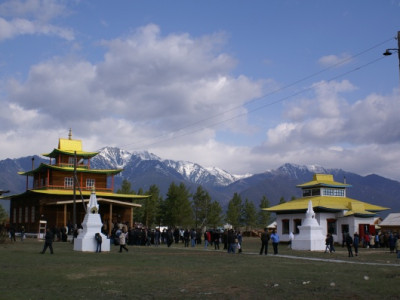 Курумканский дацан «Гандан ше дувлин».