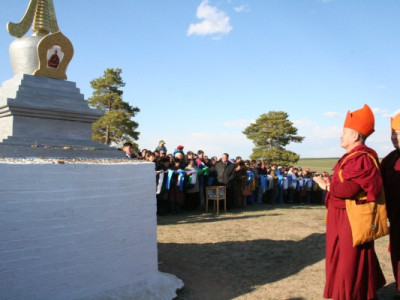 Субурган (ступа) Соодой ламы.